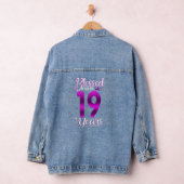 19賛美歳19誕生日クロ デニムジャケット (ハンガー)