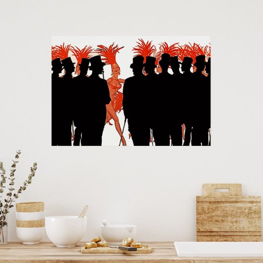 1900のキャバレー ポスター (キッチン)