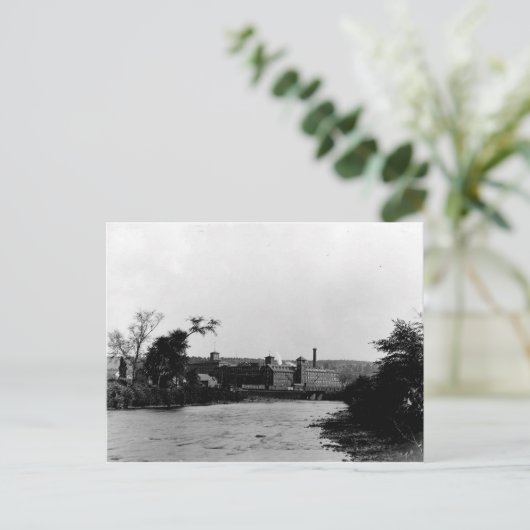 1900のシルクミルズ写真はがきスクラントンPa. ポストカード (スタンド正面)