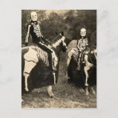 1900のスケルトン騎兵 ポストカード (正面)
