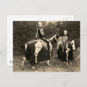 1900のスケルトン騎兵 ポストカード (正面/裏面)