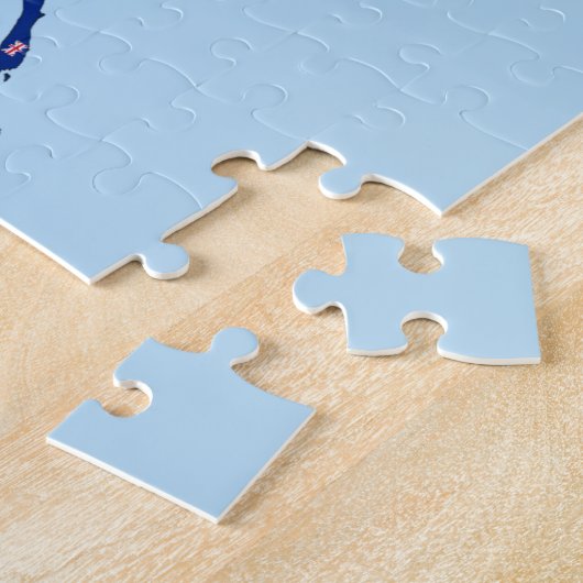 1900カ国の植民地が旗を立ててジグソーパズル ジグソーパズル (側面)