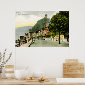 1900コケムモゼルMoselleドイツ ポスター (キッチン)