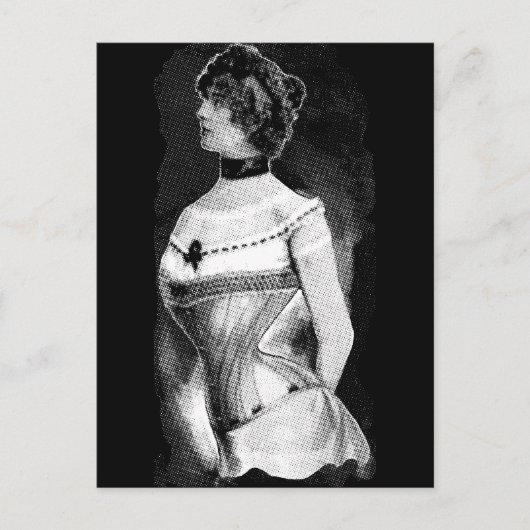 1900コルセット広告 ポストカード (正面)