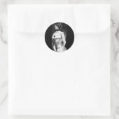 1900コルセット広告 ラウンドシール (バッグ)