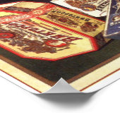 1900ロシアの年のエンパイア広告シガレット ポスター (角)