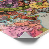 1900ワールドビューマップ ポスター (角)