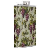 1900ヴィンテージぶどう果実植物学デザイン フラスク (右)