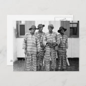 1900南チェーン一団の郵便はがき ポストカード (正面/裏面)