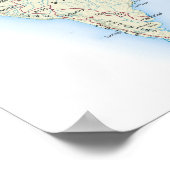 1900年のデジタルイラストレーション ポスター (角)