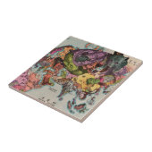 1900年の世界観の地図 タイル (側面)