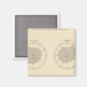 1900年の月ごとの113人の死亡 マグネット (正面/裏面)