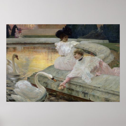 1900年の白鳥 ポスター (正面)