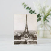 1900年エッフェル塔の眺め ポストカード (スタンド正面)