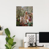 1900年ジョン・コリアーによるギニー女王のメイイング ポスター (ホームオフィス)