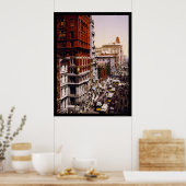 1900年ニューヨーク市でブロードウェイを探す ポスター (キッチン)