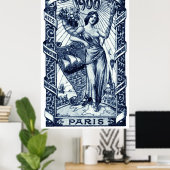 1900年パリ国際的万博ポスター ポスター (ホームオフィス)