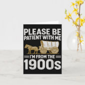 1900年代から来たのでごめんなさい ギフト カード (黄色い花)