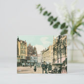 1900年代のアントワープのベルギーの市内中心部を復元 ポストカード (スタンド正面)