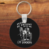 1900年代のヴィンテージ キーホルダー (正面)