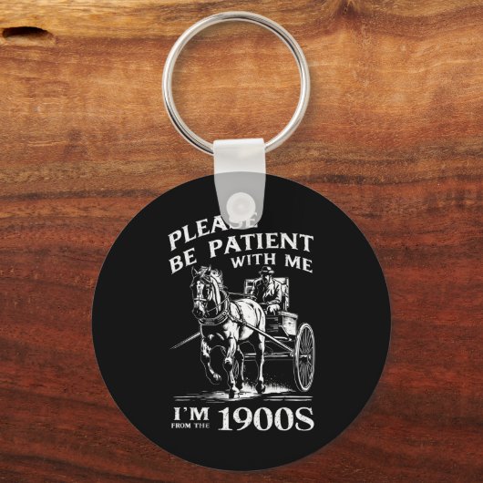 1900年代のヴィンテージ キーホルダー (正面)