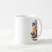 1900年代の父の私と一緒に我慢して コーヒーマグカップ (正面右)