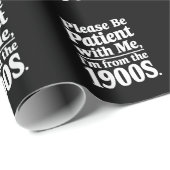 1900年代の私に我慢して下さい ラッピングペーパー (ロールコーナー)