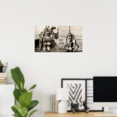 1900年代の550LBダイビングスーツ ポスター (ホームオフィス)