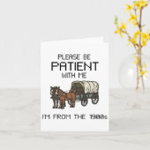 1900年代のViからI#39;Mを我慢して下さい カード (黄色い花)