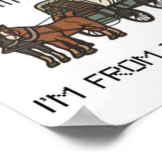 1900年代のViからI#39;Mを我慢して下さい ポスター (角)