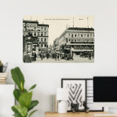 1900年代ベルリンウンターデンリンデン ポスター (ホームオフィス)