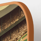 1900年代初期に野球を見ている強豪 ピックルボールラケット (左詳細)