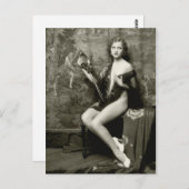 1900年代初期のハガキフランスのー ポストカード (正面/裏面)