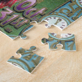 1900年代初期のヴィンテージハロウィーンの挨拶 ジグソーパズル (側面)