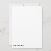 1900年代初期のヴィンテージハロウィーンの挨拶 招待状 (裏面)