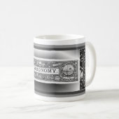 1900年代初期の天文学クリップデザイン コーヒーマグカップ (正面右)