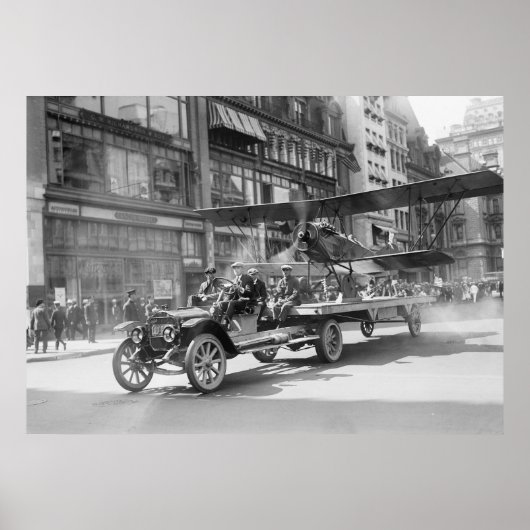 1900年代初期の7月のビプレーンの4日 ポスター (正面)