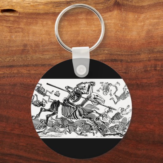 1900年代初期の「ドン・キホーテのカラベラ」 キーホルダー (正面)