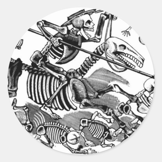 1900年代初期の「ドン・キホーテのカラベラ」 ラウンドシール (正面)