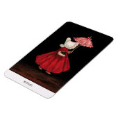 1900年代初頭のサンボンネット・スー・マグネット マグネット (左側)