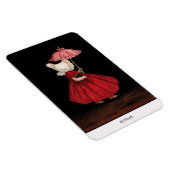 1900年代初頭のサンボンネット・スー・マグネット マグネット (右側)