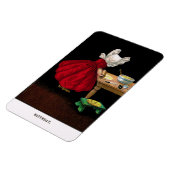 1900年代初頭の土曜日のサンボンネット・スー・マグネット マグネット (左側)