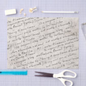 1900年代初頭の心温まる音楽先生ノートSanta 薄葉紙 (クラフト)