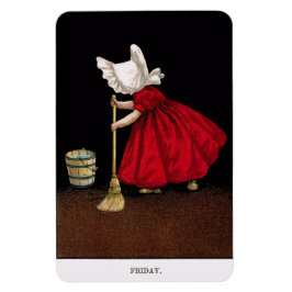 1900年代初頭の金曜サンボンネット・スー・マグネット マグネット