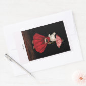 1900年代前半のサンデーサンボンネットスーステッカー 長方形シール (封筒)