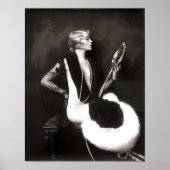 1900年代前半のピフランスのンアップ ポスター (正面)