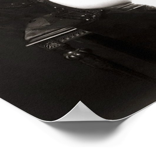 1900年代前半のピフランスのンアップ ポスター (角)