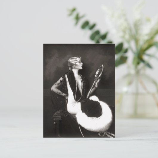 1900年代前半のピフランスのンアップ ポストカード (スタンド正面)