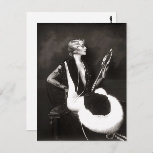 1900年代前半のピフランスのンアップ ポストカード (正面/裏面)