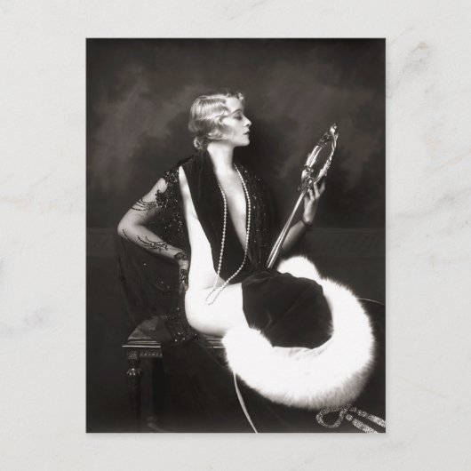 1900年代前半のピフランスのンアップ ポストカード (正面)